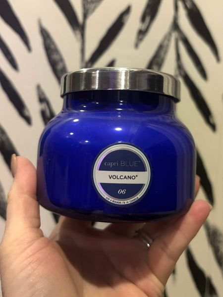 Volcano Blue Petite Jar Candle