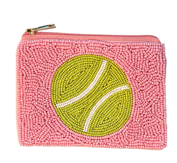 Beaded Zip Pouch