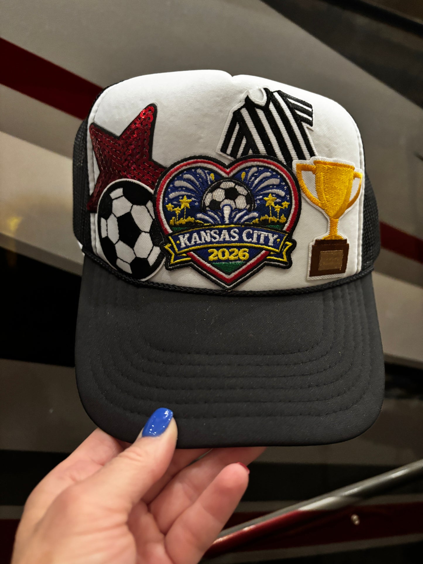 Kansas City World Soccer Trucker Hat