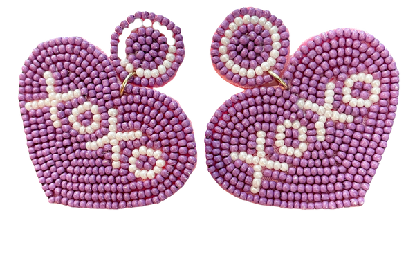 Love Beaded Earrings