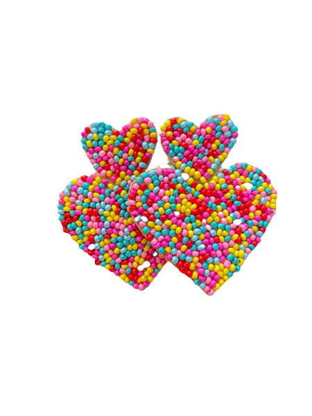 Love Beaded Earrings