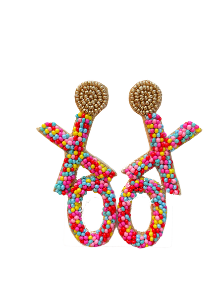 Love Beaded Earrings