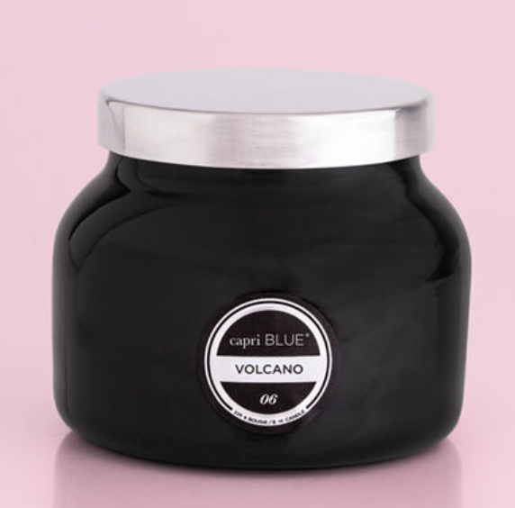 Volcano Black Petite Jar Candle