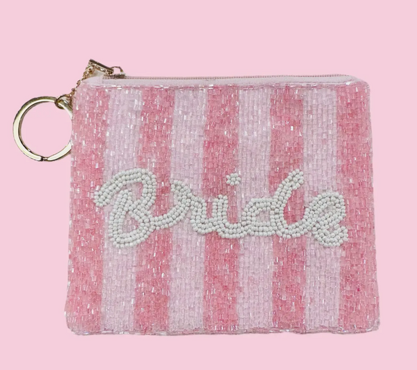 Beaded Zip Pouch