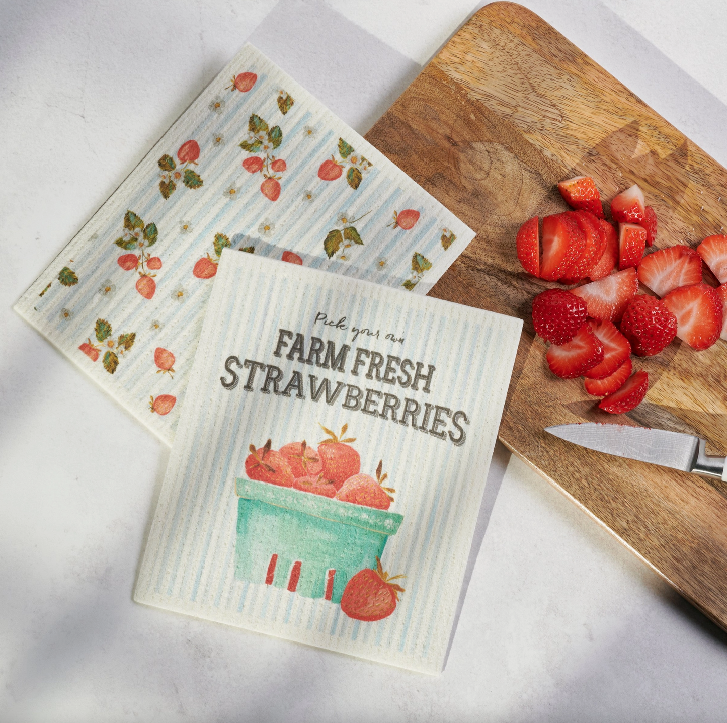 Berry Swedish Dishcloth Set