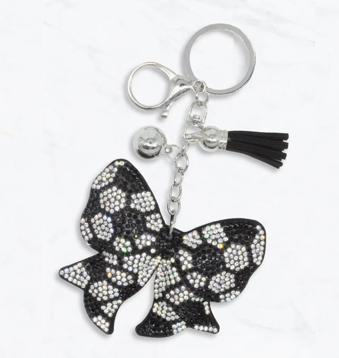 Glitzy Rhinestone Keyring