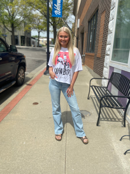 DREAMING HILL 90's VINTAGE FLARE JEANS