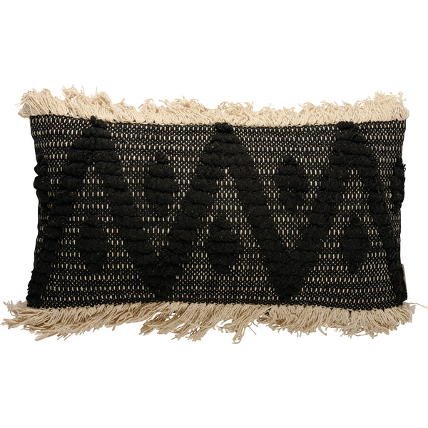 Black Triangles Pillow