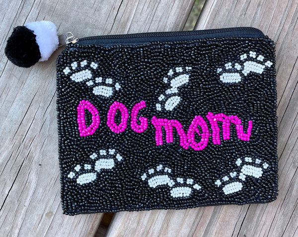 Beaded Zip Pouch