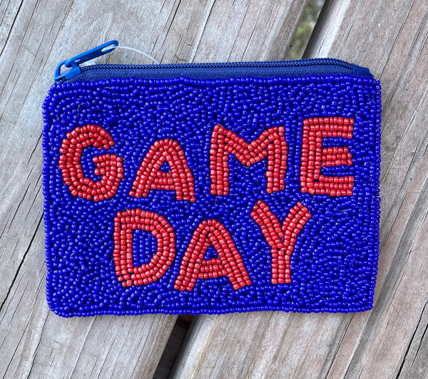 Beaded Zip Pouch