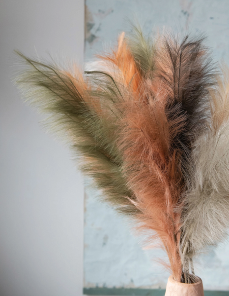 Faux Pampas Grass Plume