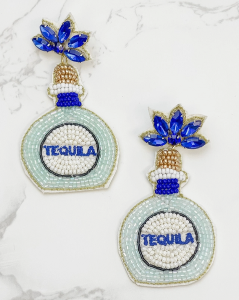 Beaded Statement Earrings