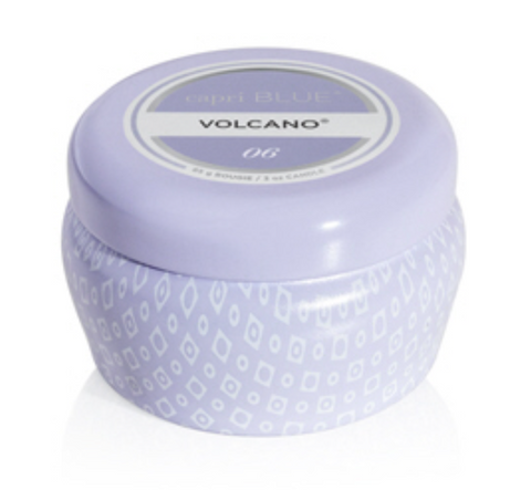 Volcano Digital Lavender Printed Mini Tin Candle