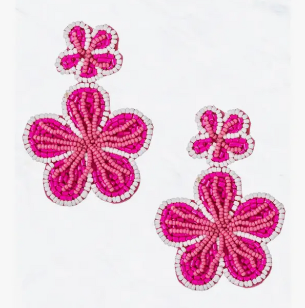 Beaded Statement Earrings