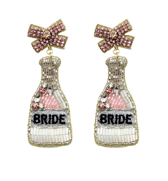 Beaded Statement Earrings