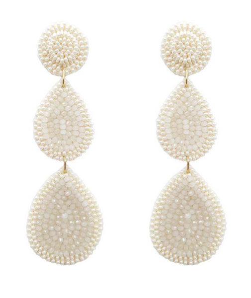 Beaded Statement Earrings