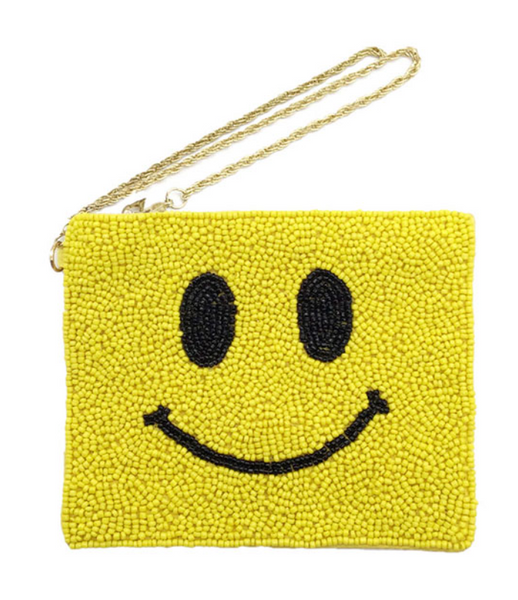 Beaded Zip Pouch
