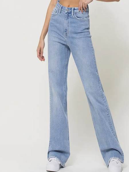 90s vintage flare flying monkey jeans