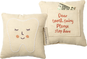 Pink Tooth Fairy Pillow
