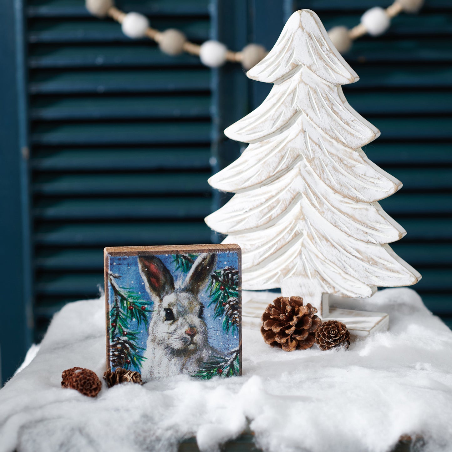 Bunny Block Sign