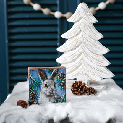 Bunny Block Sign