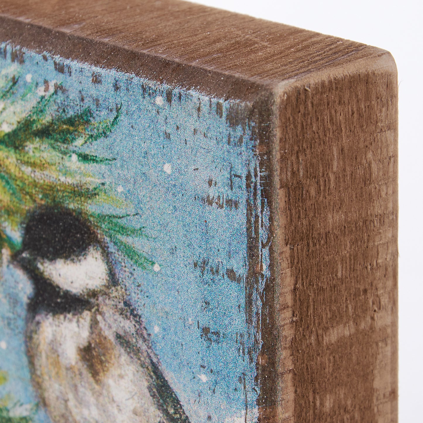 Chickadee Block Sign