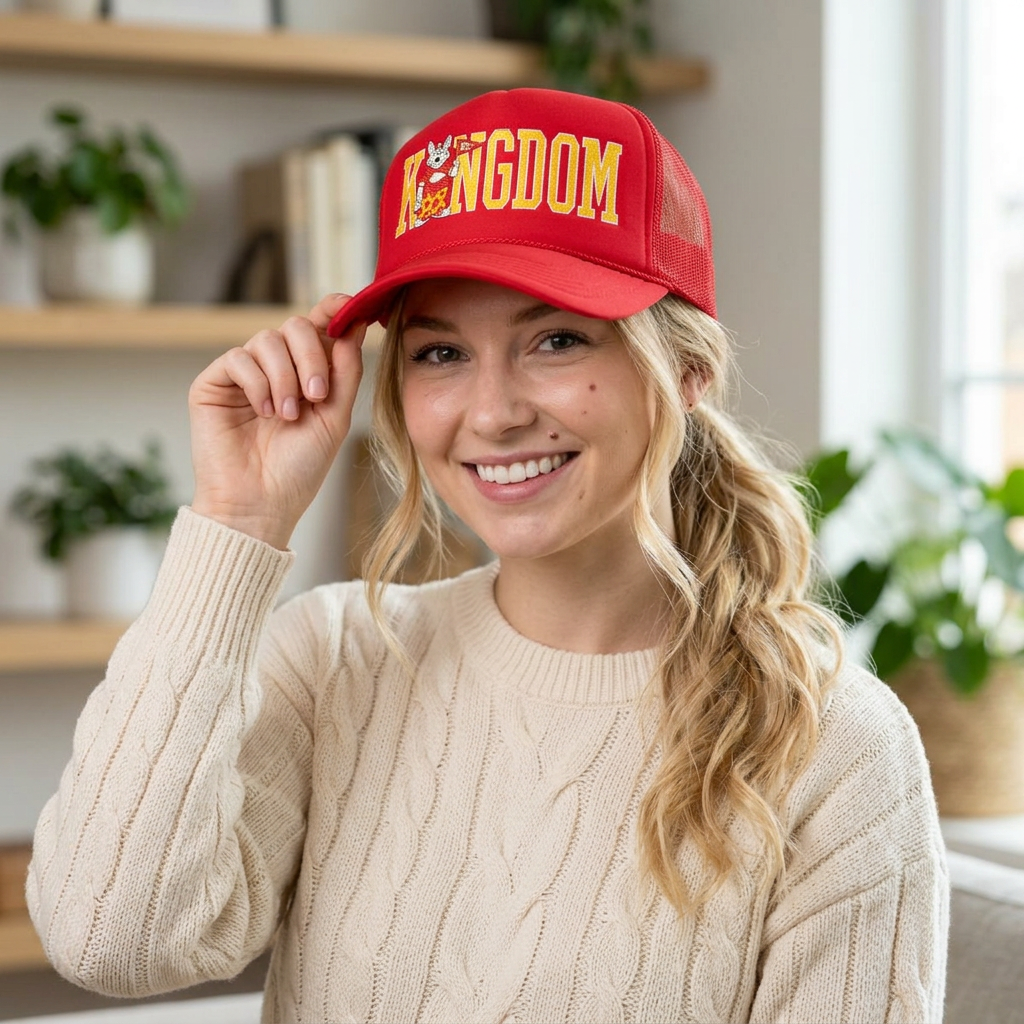 Kingdom Wolf Trucker Hat