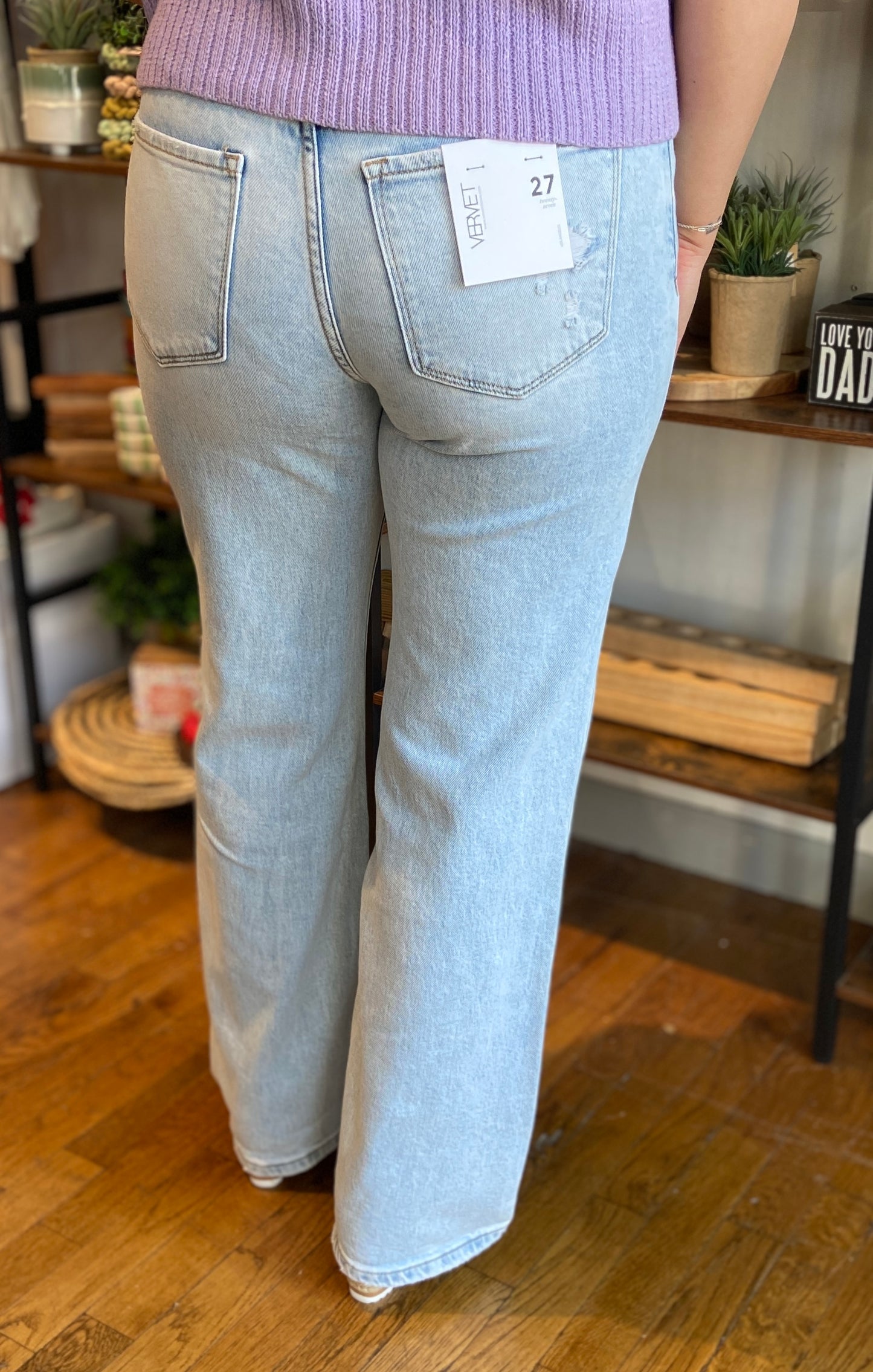 COGENIAL 90's VINTAGE FLARE HIGH RISE JEANS