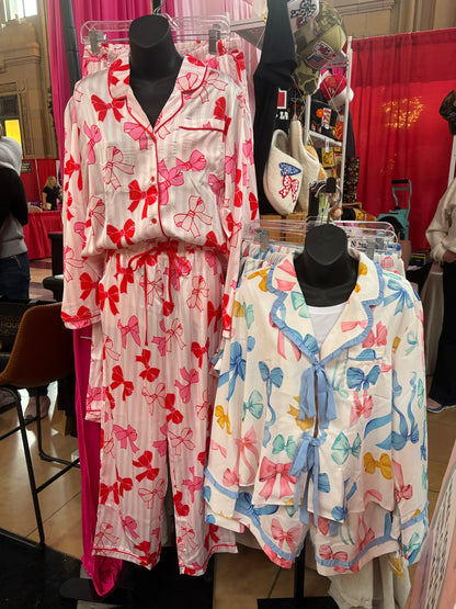 Ribbon Shortie PJ Set