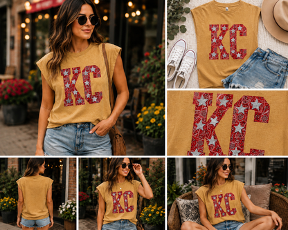 KC Bandana Muscle Tee