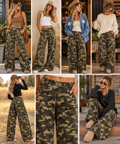 Hidden Agenda Camo Pants