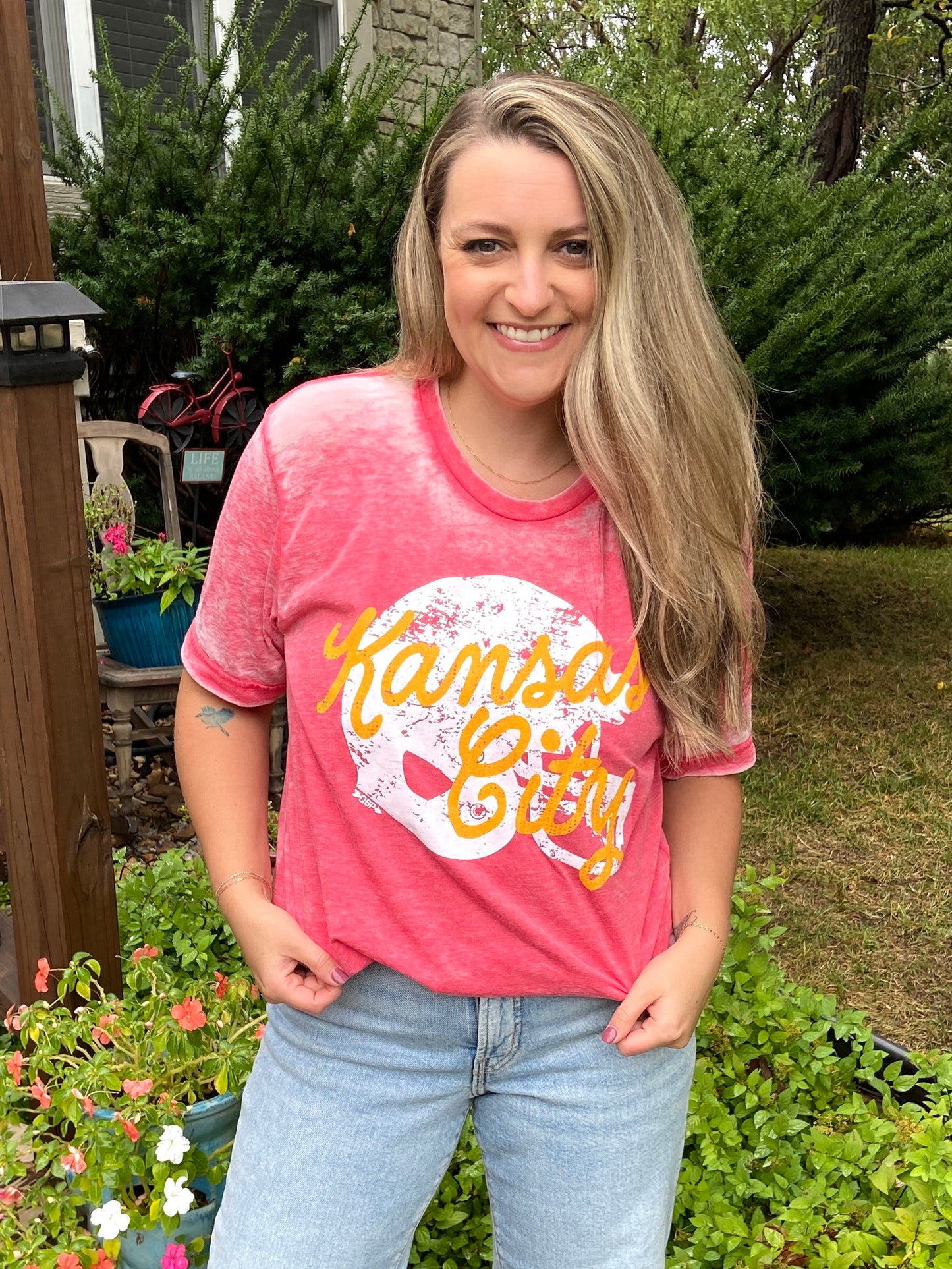 Kansas City Helmet Tee