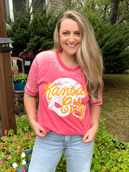 Kansas City Helmet Tee
