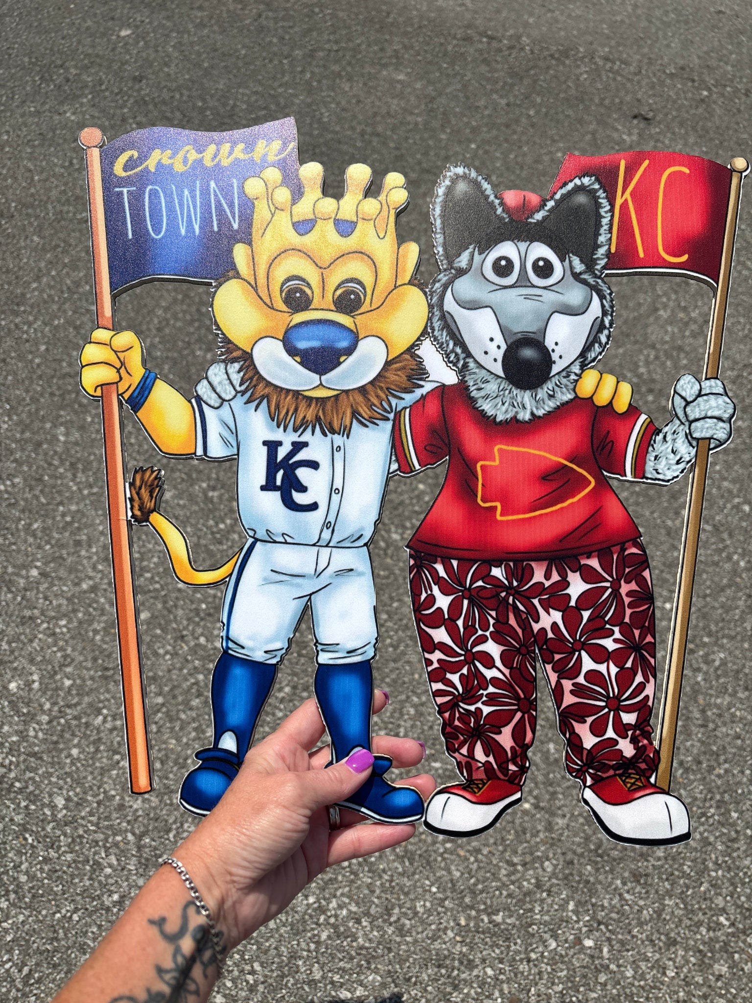 Kansas City Mascot Fathead