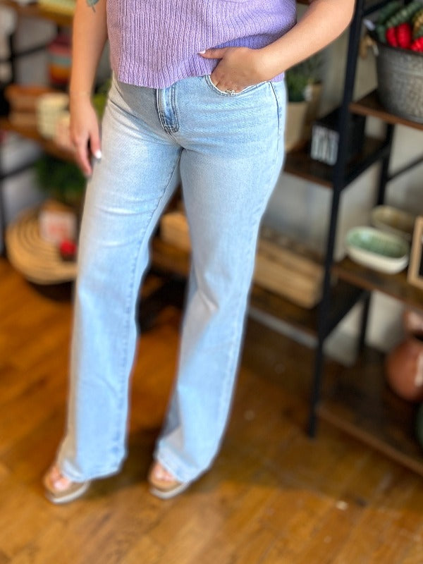 COGENIAL 90's VINTAGE FLARE HIGH RISE JEANS