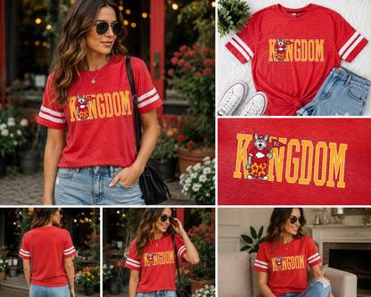 Kingdom Stripe Sleeve Tee