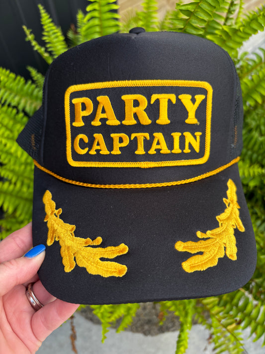 Party Captain Trucker Hat