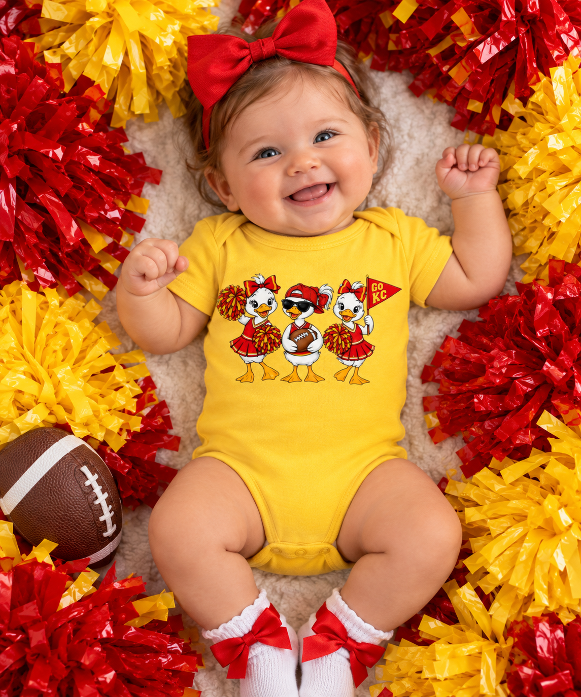 Go KC Girls Onsie