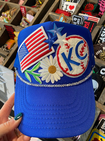 Kansas City Baseball Trucker Hats