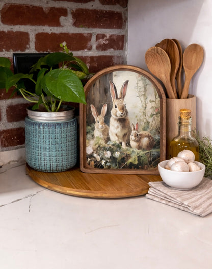 Bunny Trio Framed Art