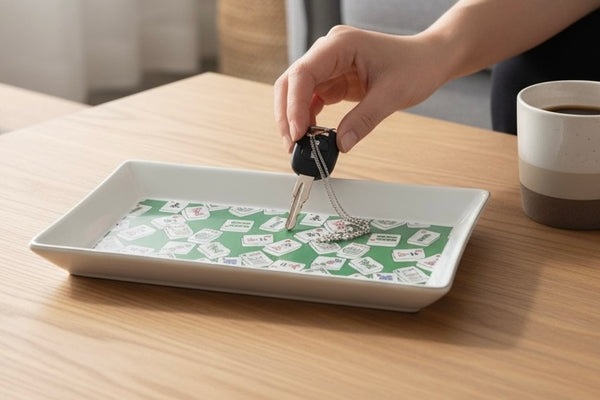 Mahjong Ceramic Tray