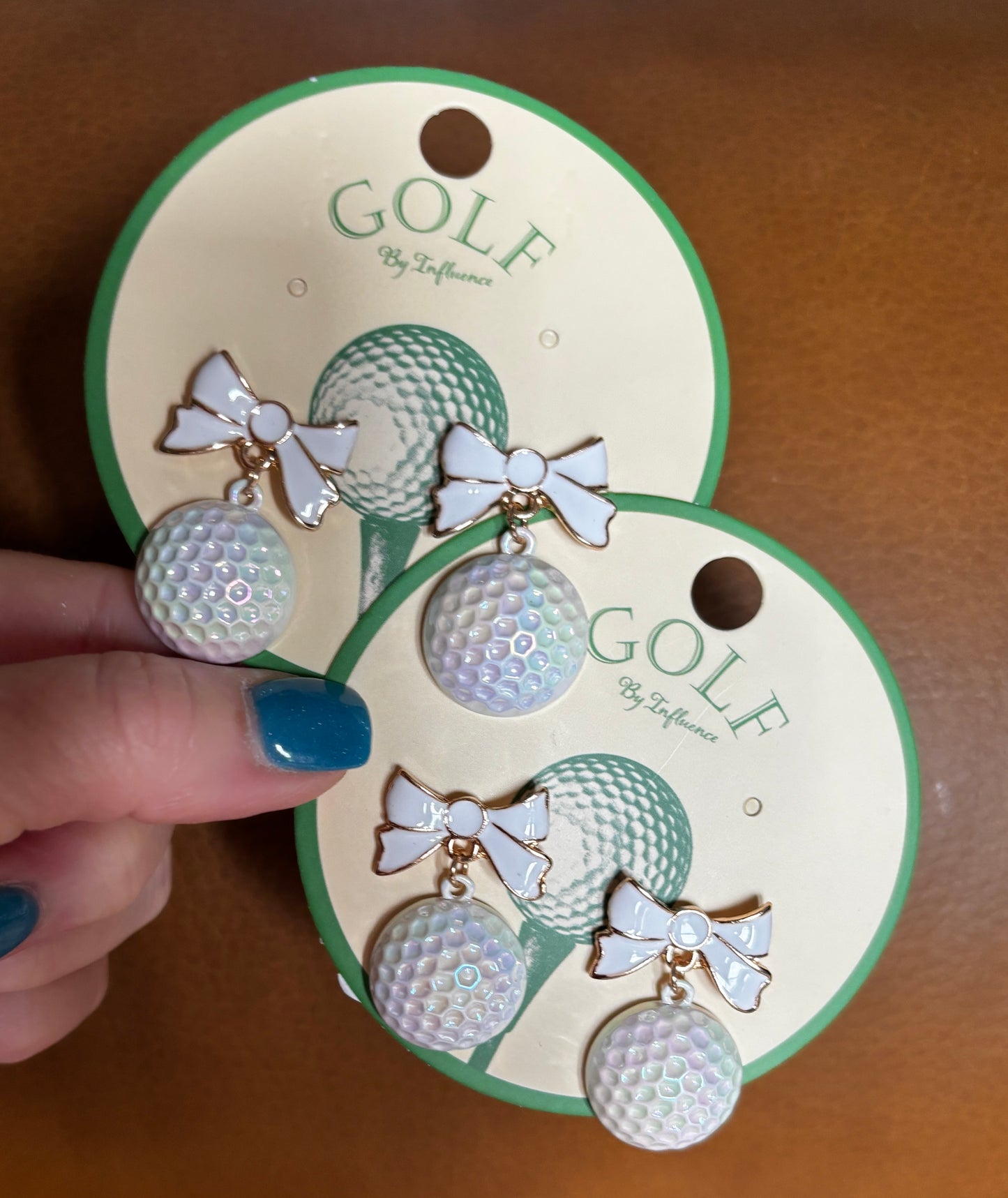 Golf Ball Earrings