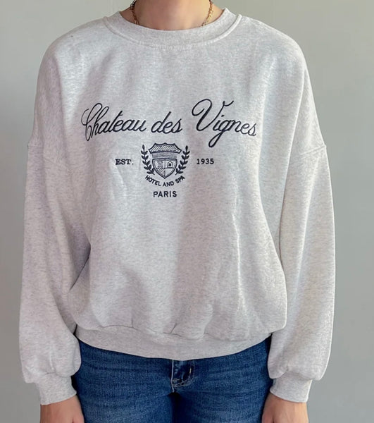 Chateau de Vignes Paris Sweatshirt