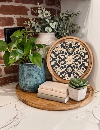 Rococo Navy Decor