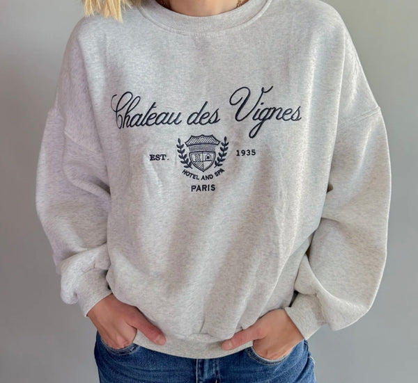 Chateau de Vignes Paris Sweatshirt