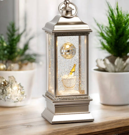 Champagne Celebration Animated Lighted Water Lantern
