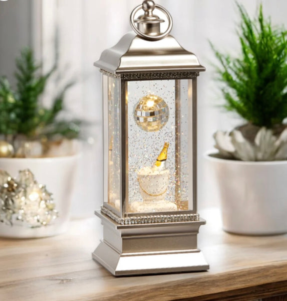 Champagne Celebration Animated Lighted Water Lantern