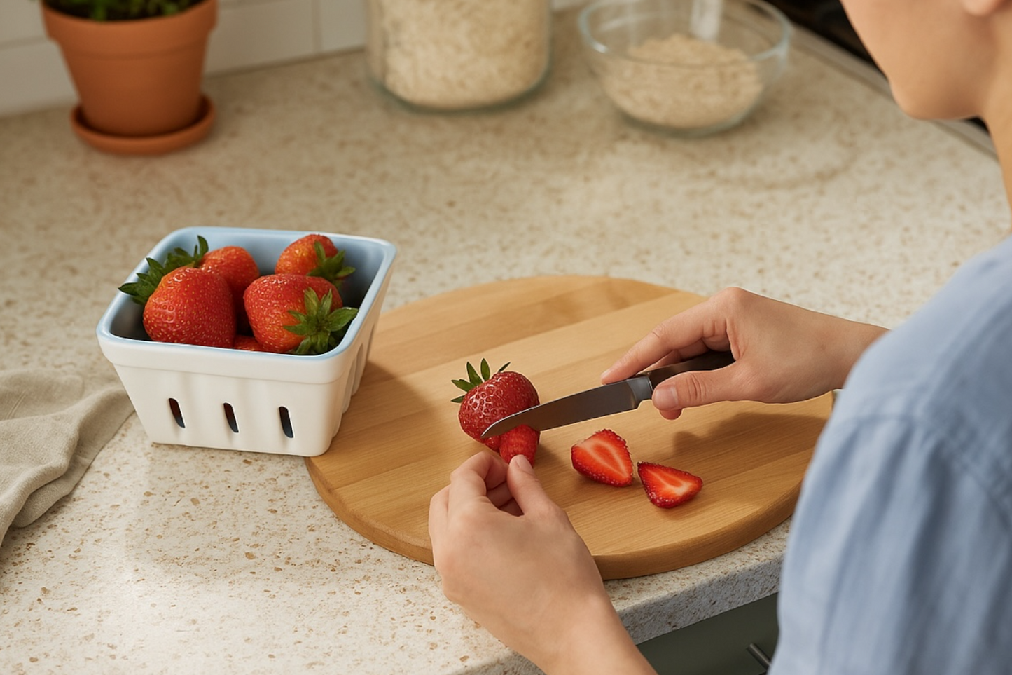 Farmhouse Berry Basket