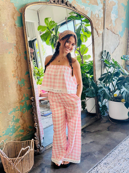 Sweet Magnolia Gingham Summer Set