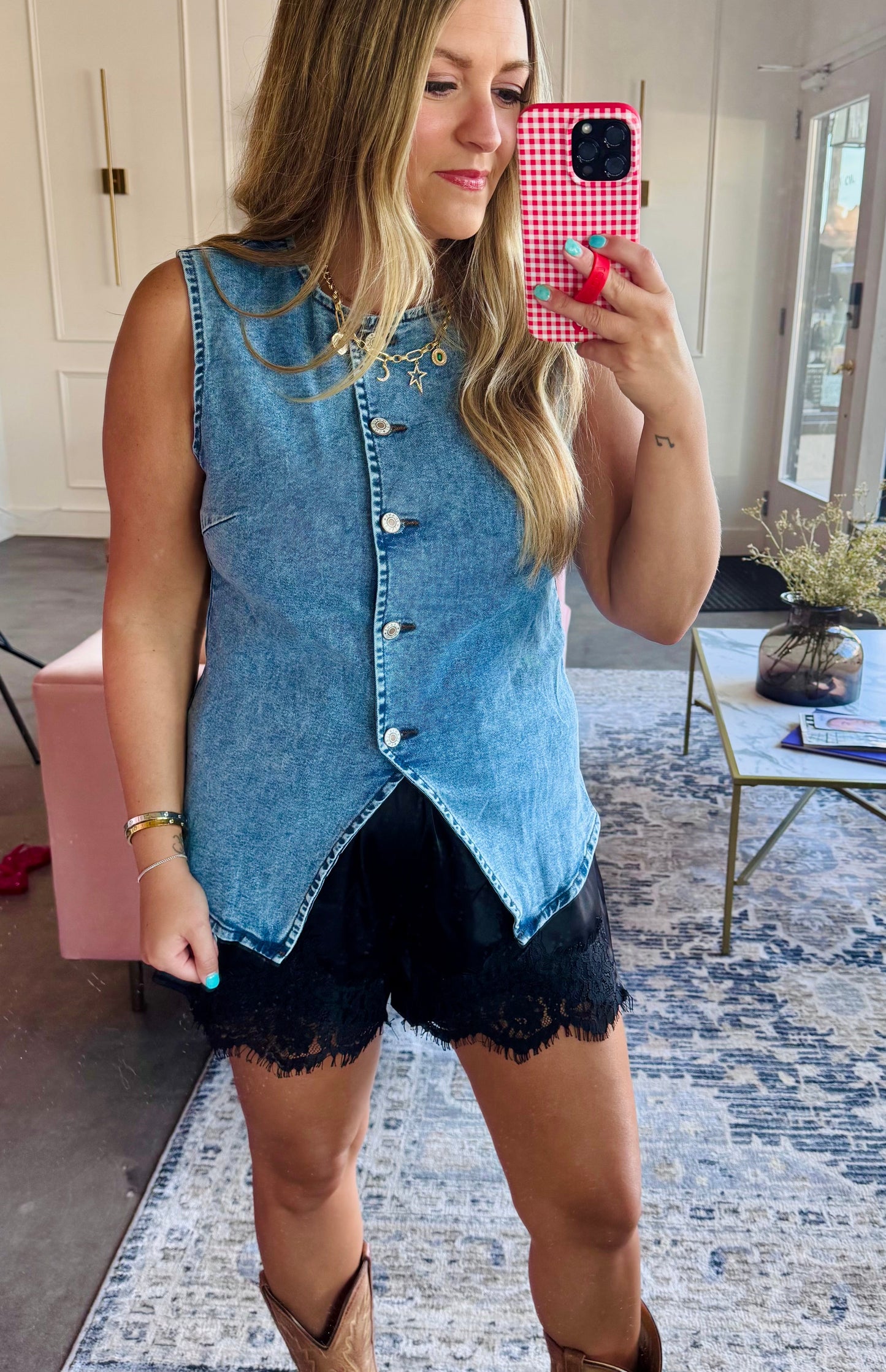 High Noon Denim Vest